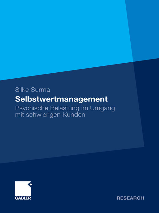 Title details for Selbstwertmanagement by Silke Surma - Available